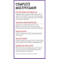 Thumbnail for New Chapter Women's Multivitamin 50 Plus for Cellular Energy, Heart & Immune Support with 20+ Nutrients + Astaxanthin - Every Woman's One Daily 55+, Gentle on The Stomach, 72 Count