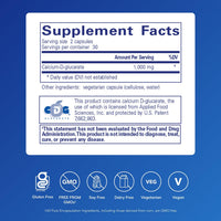 Thumbnail for Pure Encapsulations Calcium-D-Glucarate | Supplement to Support Cellular Health in the Liver, Lungs, Breast, and Colon* | 60 Capsules