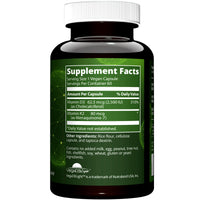 Thumbnail for MRM Nutrition Vegan Vitamin D3 & K2 - For Women & Men - Plant‑Based D3 from Lichens with MK‑7 Vitamin K2, Vegan Calcium Absorption Support for Bone & Immune Health, Certified Non‑GMO - 60 Servings