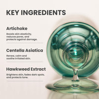 Thumbnail for AXIS-Y Artichoke Intensive Skin Barrier Ampoule - Hydrating & Soothing Serum with Centella Asiatica, Licorice & Aloe for Skin Irritation Treatment - Vegan Korean Skin Care - 1.01 fl. oz.