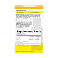 Thumbnail for Zarbee's Vitamin D Drops for Infants, 400IU (10mcg) Baby & Toddler Liquid Supplement, Newborn & Up, Dropper Syringe Included, 0.47 Fl Oz