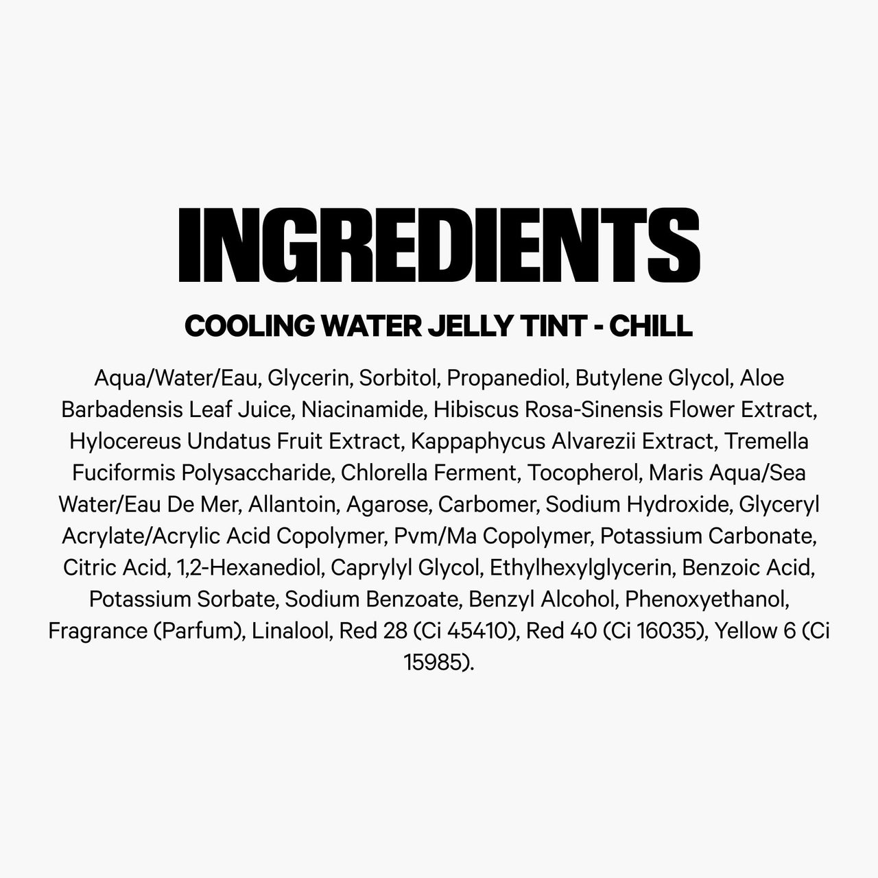 Milk Makeup Cooling Water Jelly Tint â€“ Sheer Lip + Cheek Stain with Vegan Collagen, Seawater + Aloe â€“ Hydrating, Long-Lasting, Buildable Lip Tint + Blush â€“ Chill, 0.17 oz