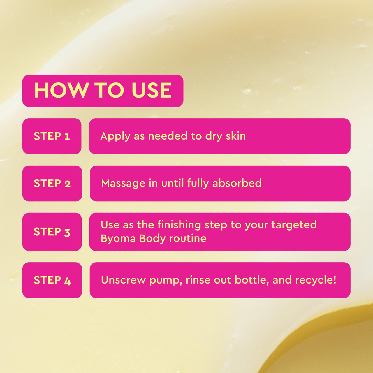 BYOMA Brightening Body Lotion - For Dull, Dehydrated Complexion - Creamy Moisturizer with Niacinamide & Azelaic Acid - Evens Tone & Supports Barrier - 13.52 fl oz