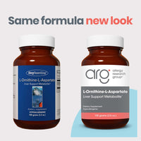 Thumbnail for Allergy Research Group L-Ornithine-L-Aspartate Powder - Liver Detox Support Metabolite, Amino Acid Complex, Pure, 3000mg Supplement - 3.5 Oz