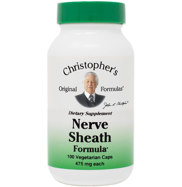 Christopher's Original Formulas Nerve Sheath Formula Capsule 100 ct.