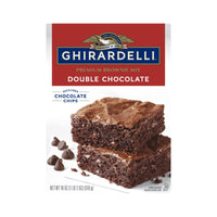 Thumbnail for GHIRARDELLI Double Chocolate Premium Brownie Mix, 18 oz Box