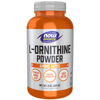 Thumbnail for NOW Foods Sports Nutrition, L- Ornithine Powder, Protein Metabolism* and Urea Detox*, Amino Acids, 8-Ounce