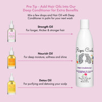 Thumbnail for Rizos Curls Deep Conditioner, Strengthens & Moisturizes Hair while Controlling Frizz, Add Softness and Manageability with Coconut Oil, Sunflower Oil & Shea Butter, 10 oz