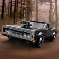 Thumbnail for LEGO Speed Champions Fast & Furious 1970 Dodge Charger R/T 76912, Toy Muscle Car Model Kit for Kids, Collectible Set with Dominic Toretto Minifigure
