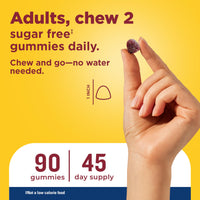 Thumbnail for Nature Made Zero Sugar Multivitamin Men's Gummies, Muscle & Immune Support, Aspartame Free, 90 Sugar Free Multivitamin Gummies, 45 Day Supply