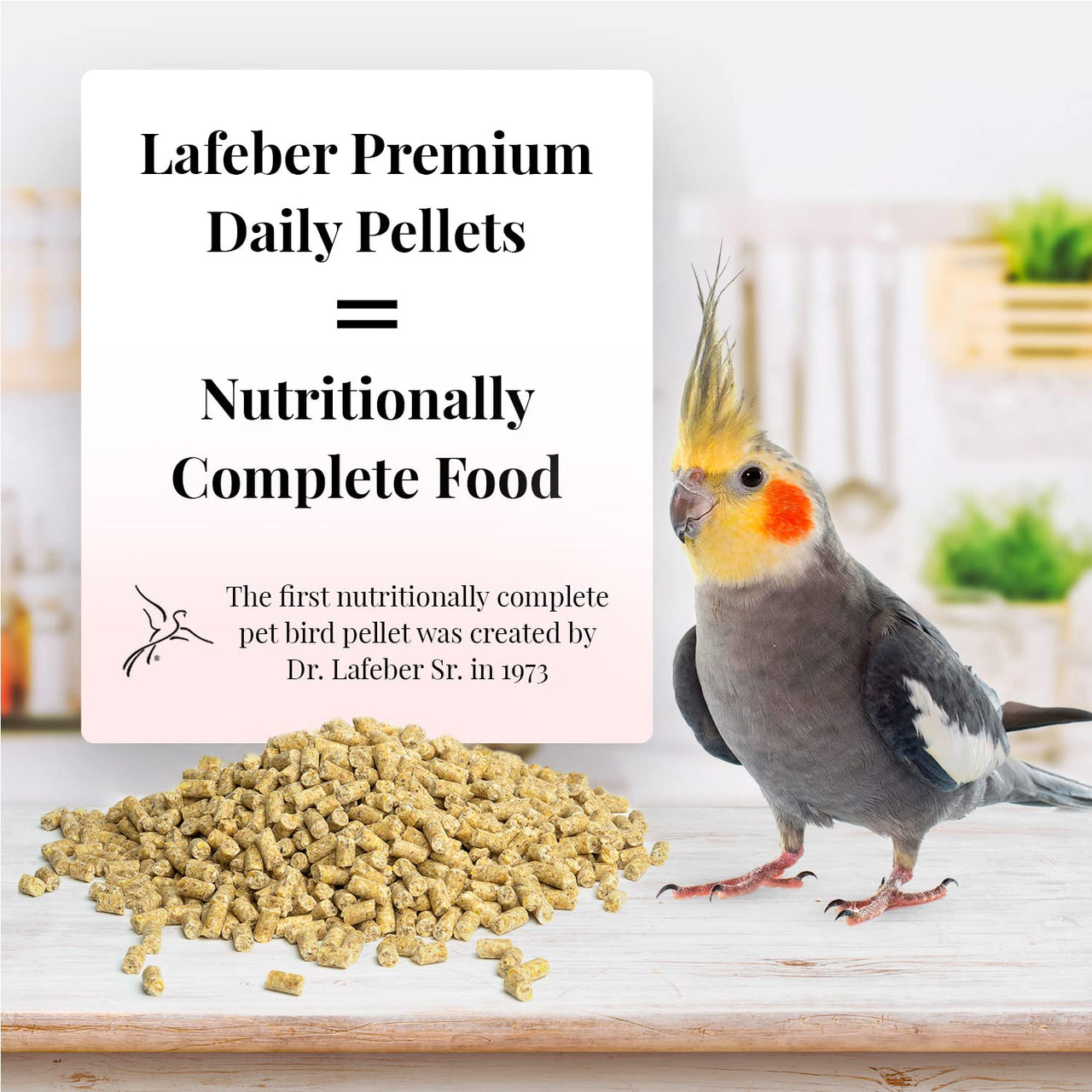 LAFEBER'S Cockatiel Pellets (1.25 lb, Premium Daily Pellets)