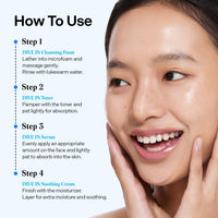 Thumbnail for Torriden DIVE IN Trial Kit | Hyaluronic Acid Infused Daily Skincare Kit - 4 Step Regimen with Foam Cleanser, Facial Toner, Serum, and Cream | Travel Essential | Korean Skin Care Set