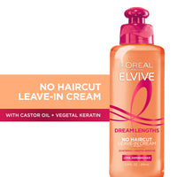 Thumbnail for L'Oreal Paris Elvive Dream Lengths No Haircut Cream Leave In Conditioner, 6.8 fl. oz.
