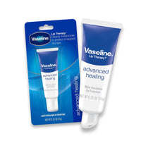 Thumbnail for Vaseline Lip Therapy Advanced Healing 3-Pack – White Petroleum Moisturizing Lip Balm for Extremely Dry Lips, 0.35 Oz Ea