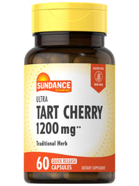 Thumbnail for Sundance Tart Cherry Capsules | 60 Count | Traditional Herb | Non-GMO and Gluten Free Supplement