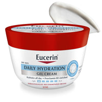 Thumbnail for Eucerin Daily Hydration Gel Cream, Fragrance Free Body Moisturizer for Dry Skin, Enriched With Provitamin B5 and Sunflower Oil, 12 Oz Jar
