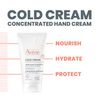 Thumbnail for Avène Cold Cream Concentrated Hand Cream, Quick Absorbing for Dry, Chapped Hands, 1.6 Oz