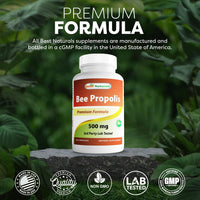 Thumbnail for Best Naturals Bee Propolis 500 mg 120 Capsules