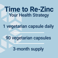 Thumbnail for Life Extension Zinc Caps, zinc 50 mg, zinc Citrate, Support The Body's Immune defenses, Ultra-absorbable, Vegetarian, Non-GMO, Gluten-Free, 90 Vegetarian Capsules