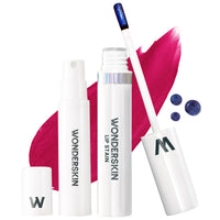 Thumbnail for Wonderskin Wonder Blading All Day Lip Stain Peel Off Masque and Reveal Kit - Long Lasting, Waterproof Pink Lip Tint, Transfer Proof Natural Makeup Stain Kit (Darling)