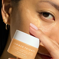 Thumbnail for Summer Fridays Light Aura Vitamin C + Peptide Eye Cream - Brightening Eye Cream with an Illuminating and Hydrating Formula (0.5 Fl Oz)