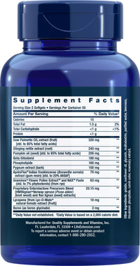 Thumbnail for Life Extension Ultra Prostate Formula, 100 Softgels (Pack of 2) - Natural Supplement for Men