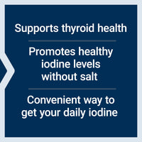 Thumbnail for Life Extension Sea-Iodine™, kelp and bladderwrack-derived Iodine, Supports Healthy Levels of This Essential Nutrient for Thyroid Health and Beyond, Non-GMO, Gluten-Free, Vegetarian, 60 Capsules