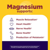 Thumbnail for Nature Made Magnesium + Ashwagandha Capsules, Stress Relief and Sleep Support, Magnesium 300 mg and Ashwagandha Supplements, 60 Capsules, 30 Day Supply