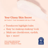 Thumbnail for Tower 28 SuperDew Highlighter Balm - Clear, Shimmer-Free Face Luminizer for Glass Skin - Non-Comedogenic Highlighter Makeup for Sensitive Skin - Multi-Purpose Dewy Face Balm - Vegan (0.16 oz)