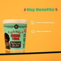 Thumbnail for Lola From Rio - Meu Cacho Minha Vida - Moisturizing Hair Mask for Dry, Damaged Curly Hair, Restores, Repairs Hydrates, Moisturizes, Deep Conditioning Treatment 15.87 Fl Oz