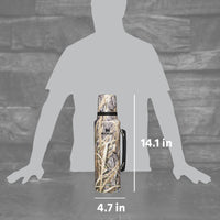 Thumbnail for Stanley Classic Legendary Vacuum Bottle 1.5 qt | Wide Mouth with Leakproof Cup Lid | Keep Drinks Hot or Cold | Packable for Travel | Insulated Stainless Steel Thermos | BPA-Free | Habitat