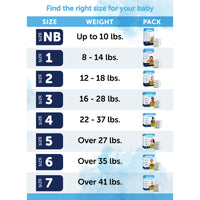 Thumbnail for Comfees Premium Baby Diapers with Total Fit System for Boys & Girls, Size 6, 92Count