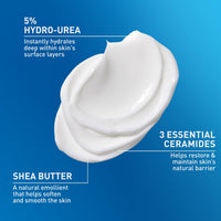 Thumbnail for CeraVe Intensive Moisturizing Cream, Body Moisturizer With Shea Butter, 72H Hydration + Skin Barrier Repair, Fragrance-Free Body Lotion For Extremely Dry Skin, 8oz