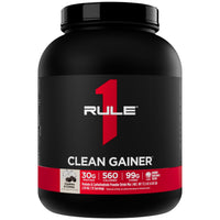 Thumbnail for Rule 1 Proteins Clean Gainer - High-Protein Lean Gain Formula with 560 Calories, 30g of Full-Spectrum Protein, Over 90g Carbs, Under 6g of Fat (15 Servings, Cookies & Crème)