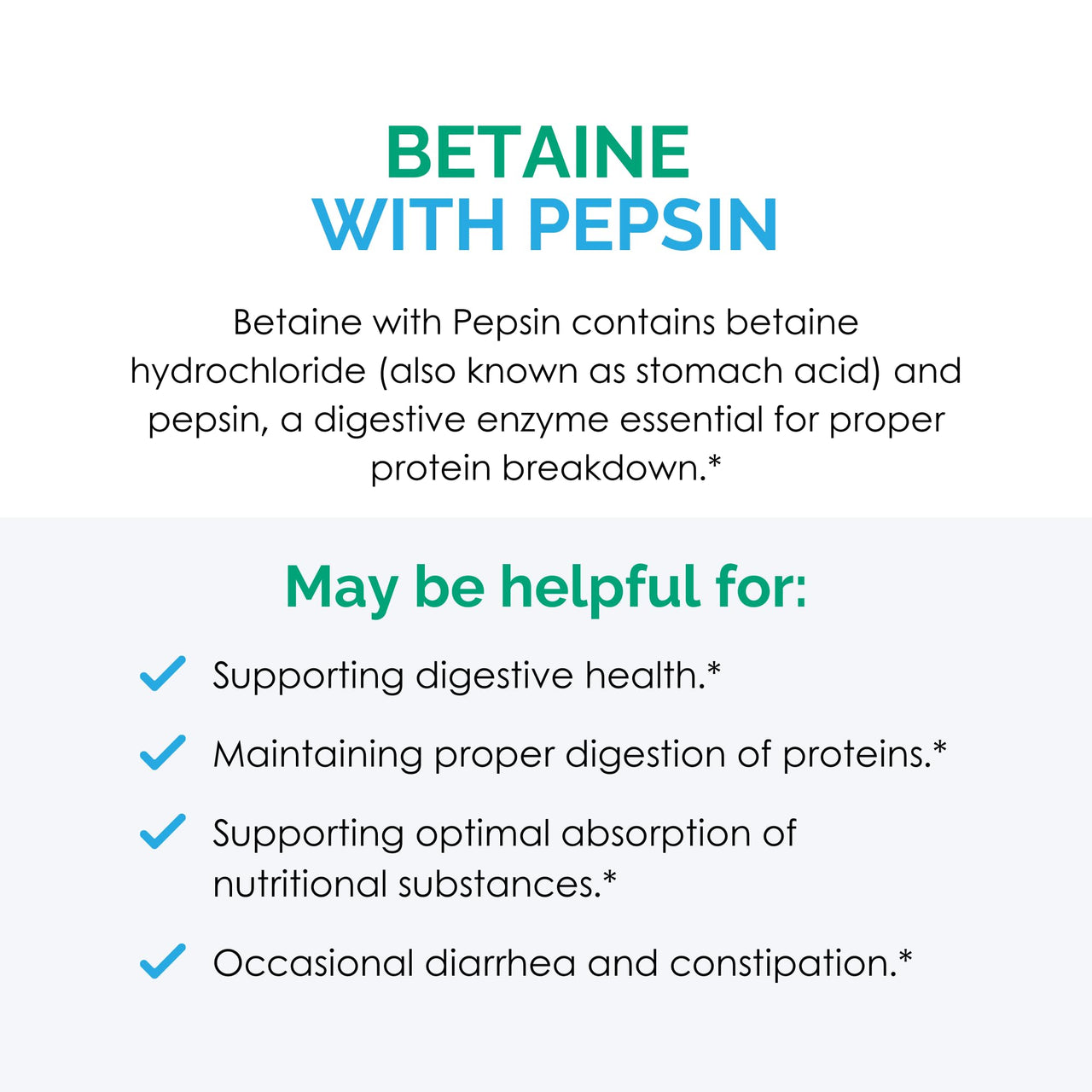 Rootcology by Dr. Izabella Wentz | Betaine with Pepsin | 750mg Betaine HCl with 50mg Pepsin for Digestion Support | 120 Capsules