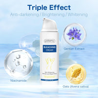 Thumbnail for Pobemy Skin Bleaching Cream, Dark Spot Remover for Face, Intimate Areas & Body, Vitamin C Whitening for Underarms, Knees, Elbows, Inner Thighs, Bikini Line – Sensitive Skin Lightening Cream- 1.7FL OZ