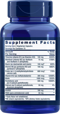 Thumbnail for Life Extension BioActive Complete B-Complex, 150 Veg Caps (Pack of 2)