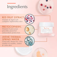 Thumbnail for Avène Revitalizing Nourishing Cream, Ultra Nourishing Face Moisturizer, Non-comedogenic 1.6 Fl Oz