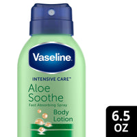 Thumbnail for Vaseline Aloe Soothe Spray 2-Pack – Non-Greasy, Fast-Absorbing All-Over Soothing Moisturizer for Dry Skin + Original Lip Therapy for Soft, Smooth Lips