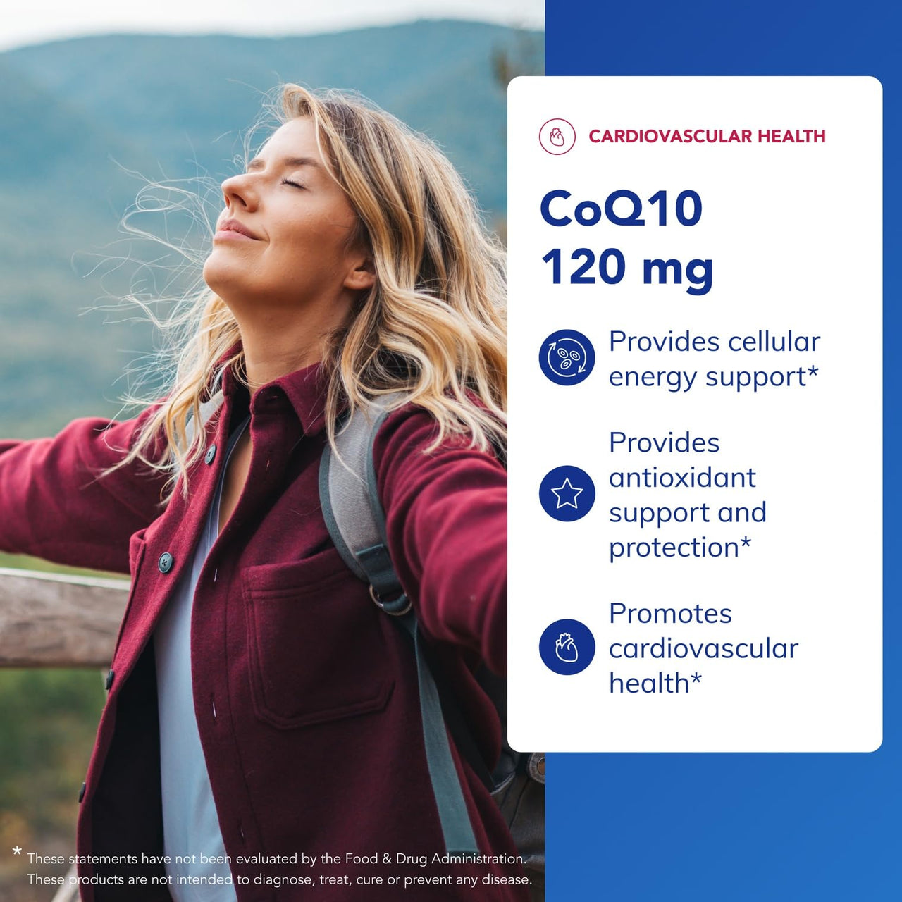 Pure Encapsulations CoQ10 120 mg - Coenzyme Q10 Supplement for Heart Health, Energy, Antioxidants, Brain & Memory Health - Cellular Health, Cognition & Cardiovascular Support* - 120 Capsules