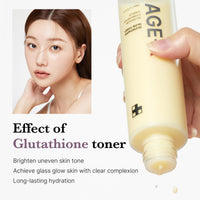 Thumbnail for medicube Age-R Glutathione Glow Milky Toner, Low-Irritation Double Layer Toner for Glass Glow Skin with Peptide, Even Skin Tone, Radiance, Hydration, Korean Skincare