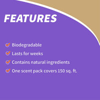 Thumbnail for Bonide Bat Magic Bat Repellent, Pack of 4 Ready-to-Use Peppermint Oil Scent Packs for Long Lasting Indoor Bat Control