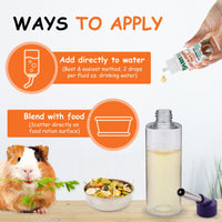 Thumbnail for OASIS #80254 Vita Drops-Pure C for Guinea Pig, 2-Ounce, Packaging may vary