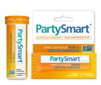 Thumbnail for Himalaya PartySmart, 12 Capsule Tube - Alcohol Breakdown Liver Support for a Better Morning After Drinking - Plant Based, Vegan, Non-GMO, Gluten Free, Clinically Studied