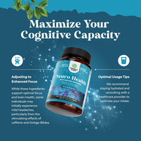 Thumbnail for Nootropic Brain Supplement for Memory and Focus Support - Vitamins for Mental Support & Clarity with Bacopa Monnieri, VIT A, B6, Riboflavin, Niacin, Thiamin & Folate - Cognitive Complex - 90 Count