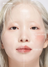 Thumbnail for Kaja Lip & Blush Glazed Keychain Stain - Jelly Charm 03 Berry Colada | with Triple Berry Complex, Lemon Fruit Extract & Olive Squalane, Hydrating, Long Lasting Tint