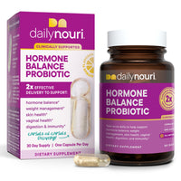 Thumbnail for Daily Nouri Hormone Balance Probiotics for Women | Hormone Balance for Women | PMS, Hormonal Acne, & Bloating Support | 7 Clinically Studied Strains + Omega | 30-Day Supply