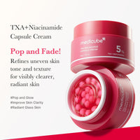 Thumbnail for medicube Capsule Cream Trio: TXA + Niacinamide, Deep Vitamin C, and Salmon DNA PDRN Capsule Cream | Hydrating, Clarifying Korean Skincare Set for Glowy, Firm, and Balanced Skin Tone