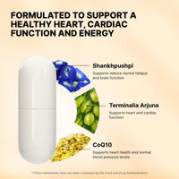 Thumbnail for Nature's Pure Blend CoQ10 Plus – Antioxidant Formula with Arjuna & Shankhpushpi – CoQ10 Ubiquinol for Circulation, Blood Flow & Energy – Coenzyme Q10 Supplement for Immune System – 60 Capsules