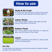 Thumbnail for Neptune's Harvest Fish Fertilizer (2-4-1) - 1 Gallon Bottle - Organic Liquid Plant Fertilizer - Fish Hydrolysate for Vegetables, Flowers, Fruit, Trees, Grass - Indoor and Outdoor Plant Food